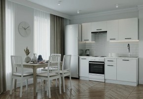 Кухонный гарнитур Белый Глянец 2000 (Стол. 38мм) в Агрызе - agryz.mebel24.online | фото