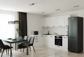 Кухонный гарнитур Белый Глянец 2600*1600 (Стол. 26мм) в Агрызе - agryz.mebel24.online | фото