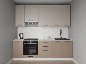 Кухонный гарнитур Каппучино 2400 h950 (Стол. 38мм) в Агрызе - agryz.mebel24.online | фото