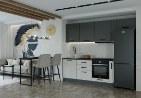 Кухонный гарнитур Лофт 2550 (Стол. 38мм) в Агрызе - agryz.mebel24.online | фото