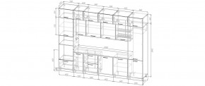 Кухонный гарнитур Меренга 3400 (Стол. 26мм) в Агрызе - agryz.mebel24.online | фото 2