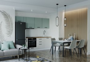 Кухонный гарнитур Муссон 2550 (Стол. 38мм) в Агрызе - agryz.mebel24.online | фото