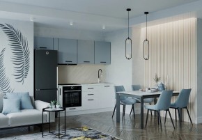 Кухонный гарнитур Ниагара 2550 (Стол. 38мм) в Агрызе - agryz.mebel24.online | фото 1