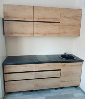 Кухонный гарнитур Лофт 2.0 (Дуб Крафт/Венге) в Агрызе - agryz.mebel24.online | фото 4