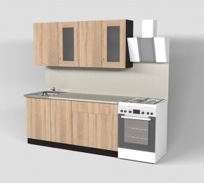 Кухонный гарнитур Симона демо 1700 (Венга/Дуб Сонома) в Агрызе - agryz.mebel24.online | фото 1