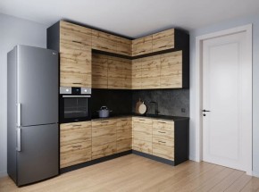 Кухонный гарнитур угловой Крафт 2200*1700 (Стол. 26мм) в Агрызе - agryz.mebel24.online | фото