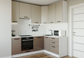 Кухонный гарнитур угловой Латте 2200х1600 (Стол. 38мм) в Агрызе - agryz.mebel24.online | фото