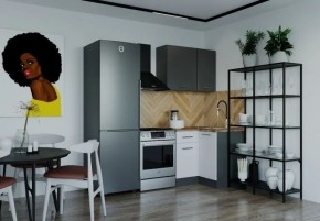 Кухонный гарнитур угловой Лофт 1000х1000 (Стол. 26мм) в Агрызе - agryz.mebel24.online | фото
