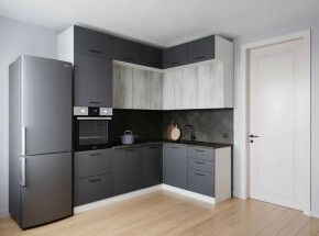 Кухонный гарнитур угловой Санторини 2200*1700 (Стол. 26мм) в Агрызе - agryz.mebel24.online | фото