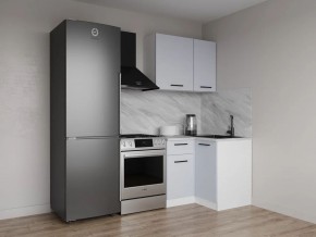 Кухонный гарнитур угловой Смоки 1000*1000 (Стол. 26мм) в Агрызе - agryz.mebel24.online | фото