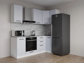 Кухонный гарнитур угловой Смоки 2200*1000 (Стол. 38 мм) в Агрызе - agryz.mebel24.online | фото 1