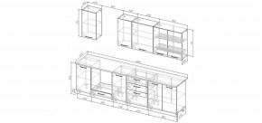 Кухонный гарнитур Виола 2800 (Стол. 26мм) в Агрызе - agryz.mebel24.online | фото 2
