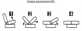 ЛАУРА ЛЮКС Диван Лаура Люкс БД+2подушки в Агрызе - agryz.mebel24.online | фото 7