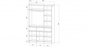 ЛЕНОРА Спальный гарнитур (модульный) кашемир в Агрызе - agryz.mebel24.online | фото 9