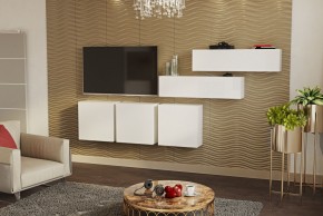 ЛИНДА Гостиная (Белый/Белый) в Агрызе - agryz.mebel24.online | фото 2