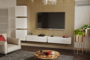 ЛИНДА Гостиная (Белый/Белый) в Агрызе - agryz.mebel24.online | фото 3