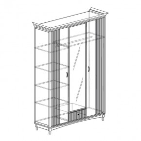МАРТИНА Спальный гарнитур (модульный) в Агрызе - agryz.mebel24.online | фото 3