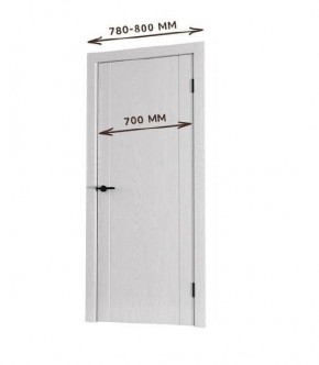 Межкомнатная дверь Bolivar Роялвуд белый (комплект) 700 в Агрызе - agryz.mebel24.online | фото