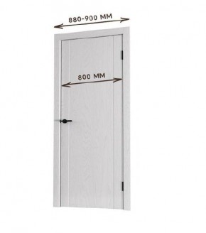 Межкомнатная дверь Bolivar Роялвуд белый (комплект) 800 в Агрызе - agryz.mebel24.online | фото