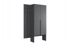 МЕРСИ Прихожая (модульная) графит в Агрызе - agryz.mebel24.online | фото 6