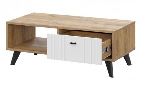 МИЛАН Гостиная (Дуб Золотой/Белый Матовый) модульная в Агрызе - agryz.mebel24.online | фото 27
