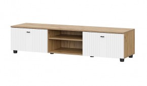 МИЛАН Гостиная (Дуб Золотой/Белый Матовый) модульная в Агрызе - agryz.mebel24.online | фото 32