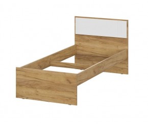 МИЛАН Кровать одинарная 900 (Белый матовый) *без основания в Агрызе - agryz.mebel24.online | фото