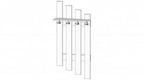 МОДЕРН Вешалка настенная в Агрызе - agryz.mebel24.online | фото 2