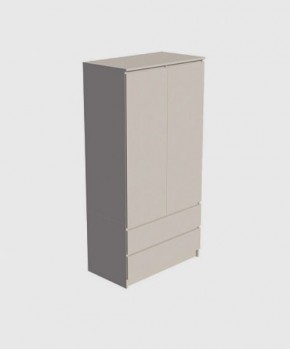 МОРИ МШ 900.1 Шкаф с 2-мя дв. и 2-мя ящ. (Сатин) в Агрызе - agryz.mebel24.online | фото 2