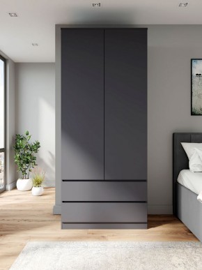МОРИ МШ 900.2 Шкаф (графит) в Агрызе - agryz.mebel24.online | фото 3