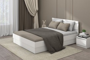 МС "Хилтон" Кровать 1,4 (Белый текстурный) в Агрызе - agryz.mebel24.online | фото
