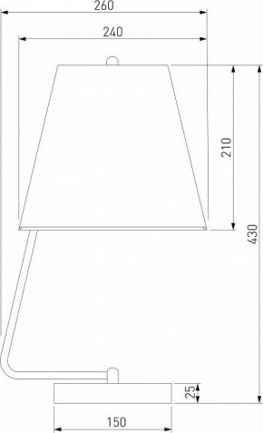 Настольная лампа декоративная Eurosvet Amaretto 01165/1 хром в Агрызе - agryz.mebel24.online | фото 2