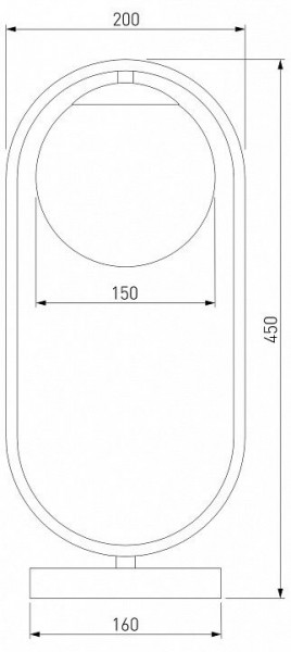 Настольная лампа декоративная Eurosvet Ringo 01138/1 золото в Агрызе - agryz.mebel24.online | фото 3