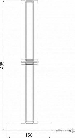 Настольная лампа декоративная Eurosvet Stark 80536/1 латунь в Агрызе - agryz.mebel24.online | фото 6