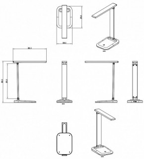 Настольная лампа офисная Arte Lamp London A5124LT-1BK в Агрызе - agryz.mebel24.online | фото 2