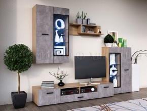 Нэнси New Полка навесная (ЛДСП) Сонома в Агрызе - agryz.mebel24.online | фото 2