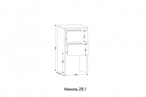 НИКОЛЬ 25 Шкаф 5-ти створчатый в Агрызе - agryz.mebel24.online | фото 7