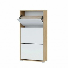 Обувница XL Домино (Крафт золотой/Белый) в Агрызе - agryz.mebel24.online | фото
