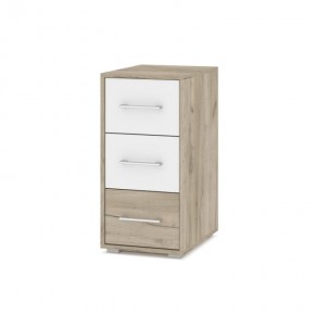 ОЛИВИЯ О62 Комод-тумба (дуб серый/белый) в Агрызе - agryz.mebel24.online | фото