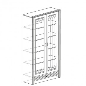 ОРЛЕАН Гостиная (модульная) серый в Агрызе - agryz.mebel24.online | фото 3