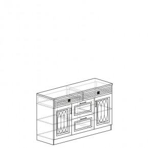 ОРЛЕАН Гостиная (модульная) серый в Агрызе - agryz.mebel24.online | фото 9