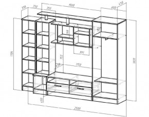 ОСКАР Гостиная (ЯШТ/ЯШС) в Агрызе - agryz.mebel24.online | фото 2