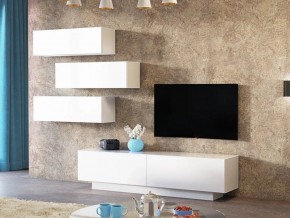 ПАОЛА Гостиная (Белый/Белый) в Агрызе - agryz.mebel24.online | фото