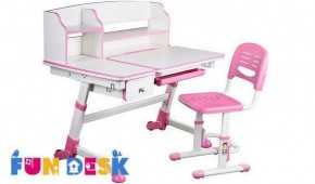 Парта-трансофрмер Amare II Pink + ящик + SST3 Pink в Агрызе - agryz.mebel24.online | фото