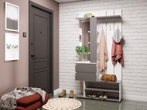 ПАРУС Прихожая (белый/графит) в Агрызе - agryz.mebel24.online | фото