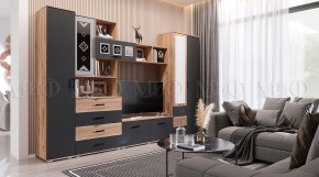 Пенал Белла (Сандал, Графит/Дуб крафт) в Агрызе - agryz.mebel24.online | фото 5