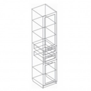 Пенал "ДФ-09" Филадельфия ЛЕВЫЙ в Агрызе - agryz.mebel24.online | фото 2