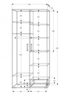 Подростковая Юпитер (модульная) в Агрызе - agryz.mebel24.online | фото 25