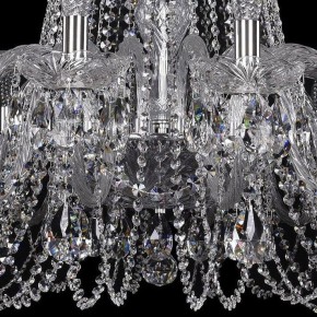 Подвесная люстра Bohemia Ivele Crystal 1402 1402/18/400/Ni в Агрызе - agryz.mebel24.online | фото 3