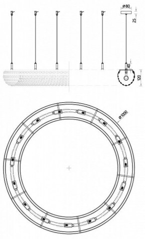 Подвесная люстра Favourite Monilibus 4015-15P в Агрызе - agryz.mebel24.online | фото 5